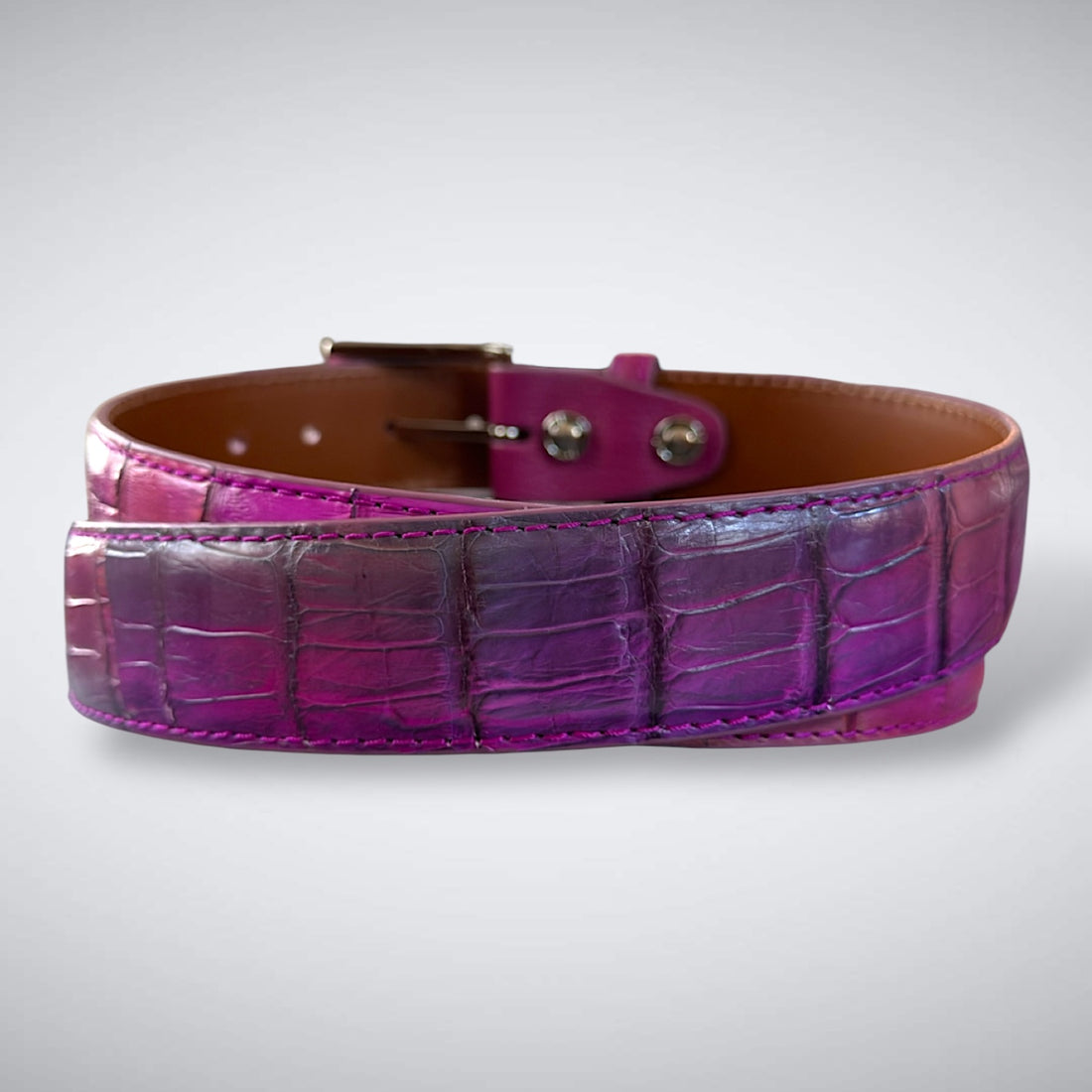 Velvet Ember Tail Reserve – Vault Alligator Belt
