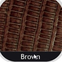 Lizard Belt: Brown