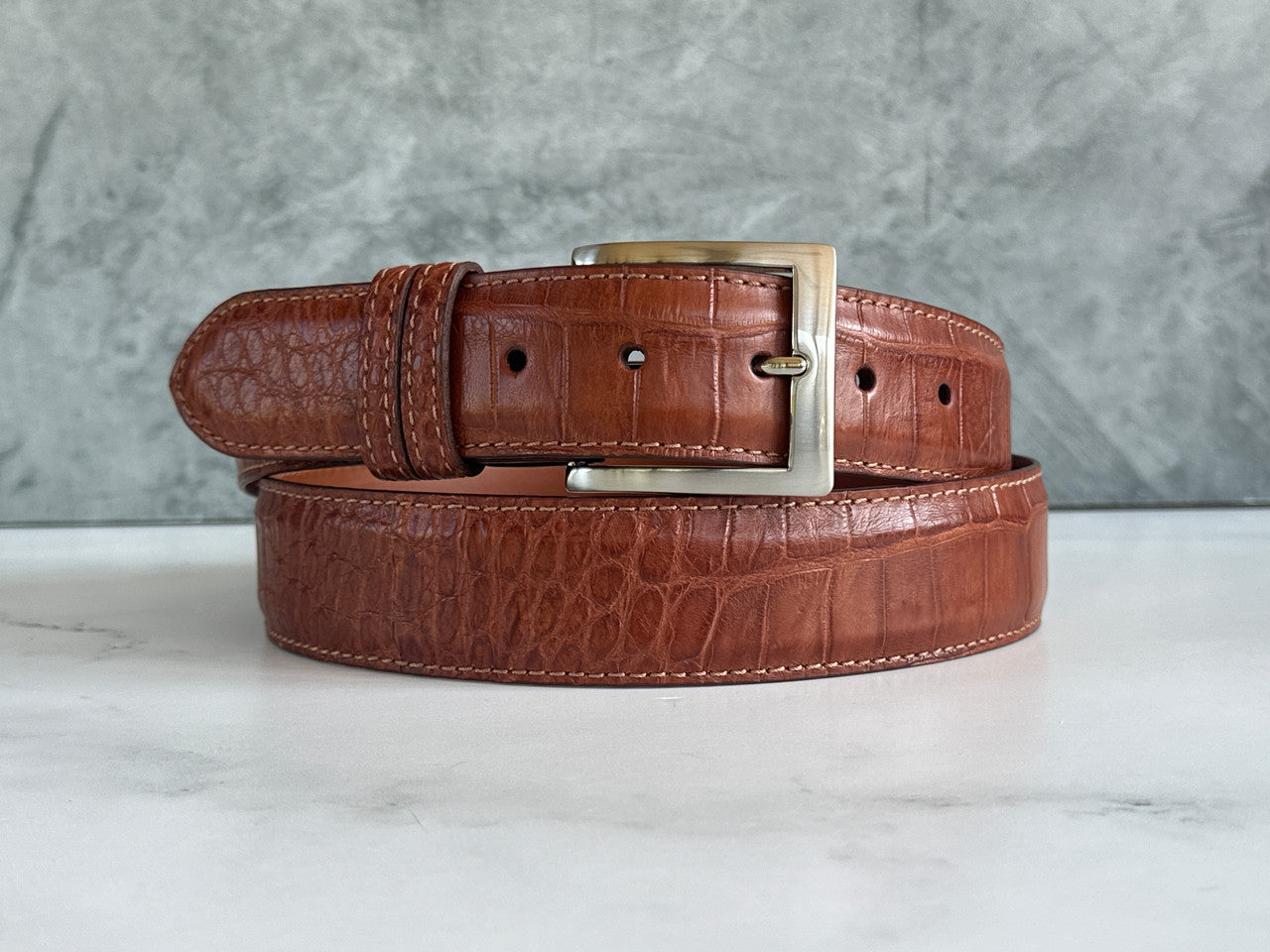 Matte Alligator Belts – Jacob Hill Leather