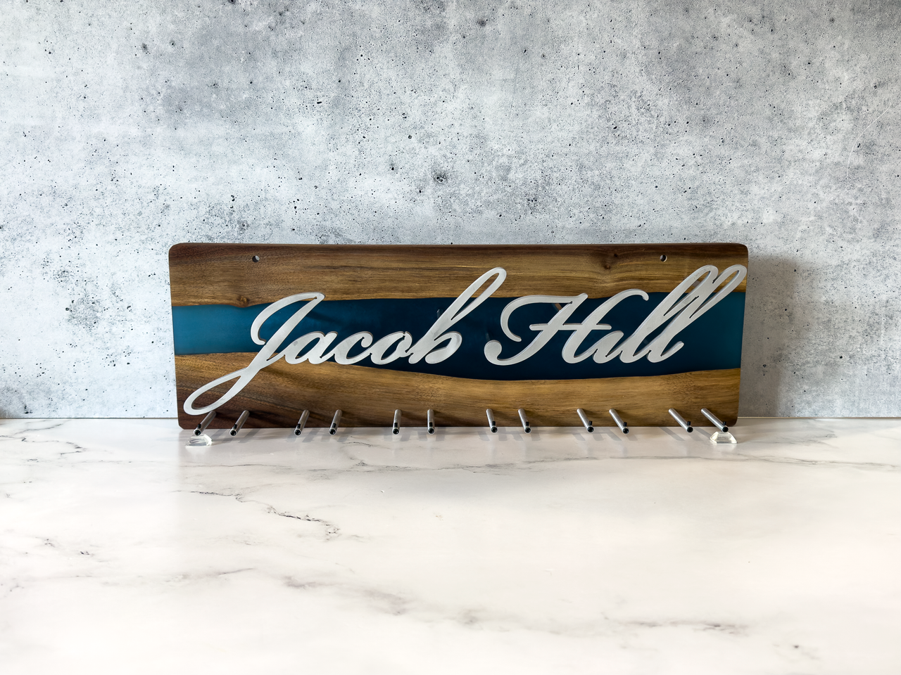 Jacob Hill Belt Rack: Blue River
