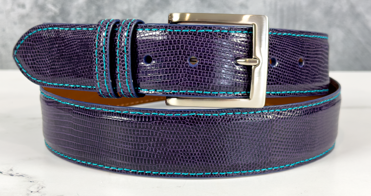 Lizard Belt: Purple