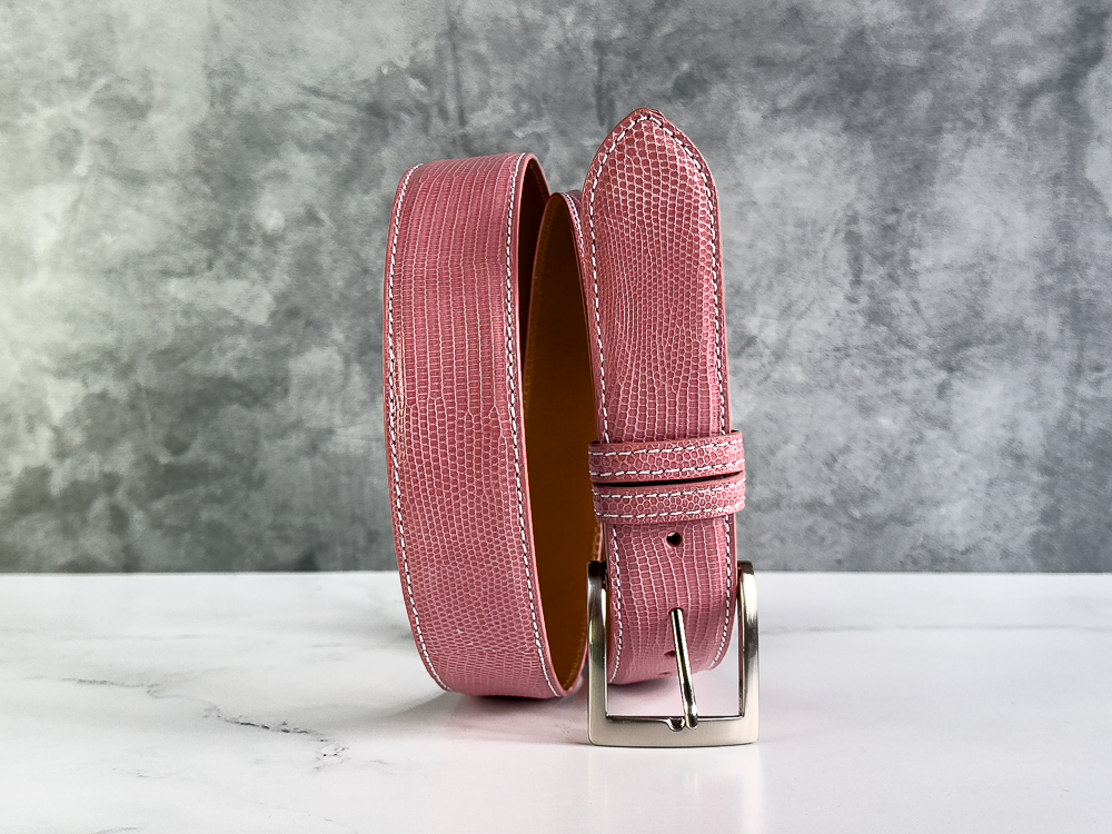 Lizard Belt: Pink
