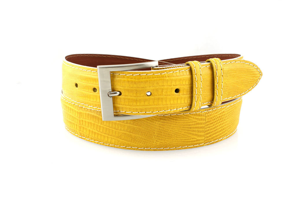 Lizard Belt: Yellow