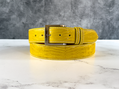 Lizard Belt: Yellow